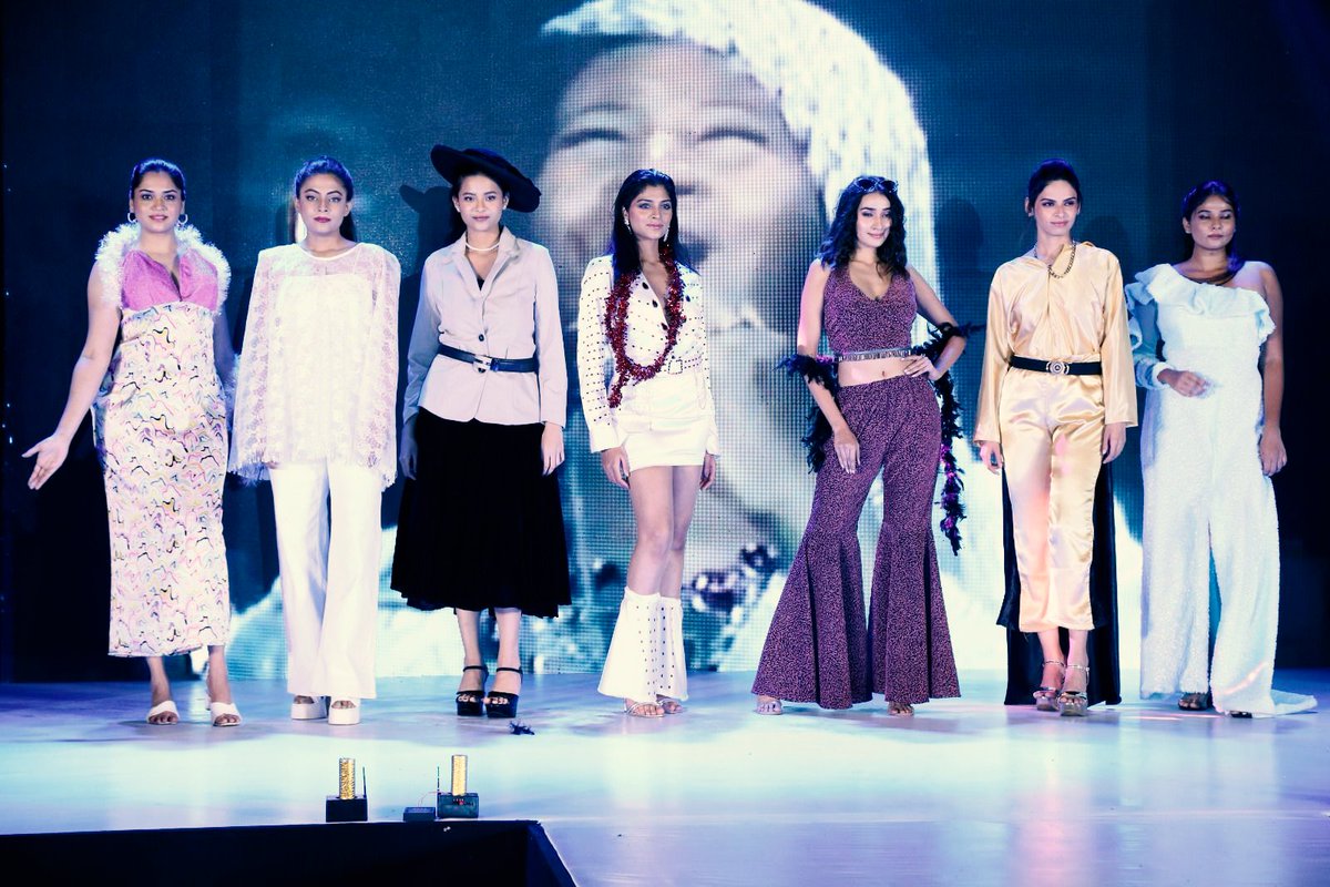 alpmusics's tweet photo. Capturing the essence of time in style! Here's a glimpse of a stunning fashion sequence spanning from the glamorous '50s to the roaring '20s, impeccably crafted by the brilliant designers of Irisz Fashion Institute at the Alp Music logo launch event! 

#ifi #alpmusic #newlabel https://t.co/IHTcFsbvHG