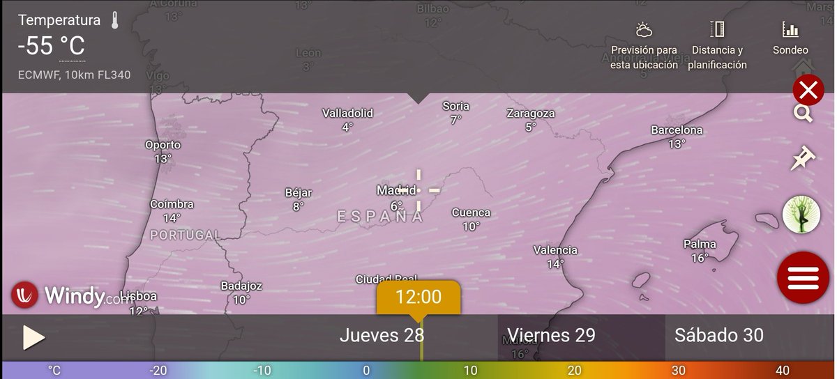 ShowMeTheSky1's tweet photo. Niveles de humedad y Temperatura a 10 y 11, 7 km de altura https://t.co/8yaWpyh7fR