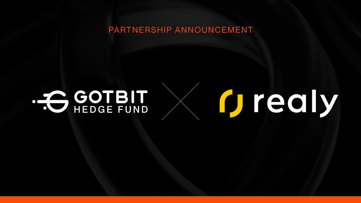 Gotbit is joining AI x Web3 narrative! 

Gotbit is happy to join Multicoin, LongHash and other top Web3 VCs and announce deep partnership with <a href="/RealyOfficial/">Realy</a> 

Gotbit Hedge Fund will support Realy ecosystem on Solana with Liquidity, Advisory and Expansion Strategy!