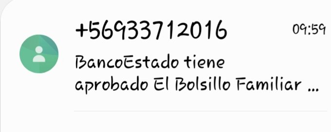 dorisfloress's tweet photo. @BancoEstado 
@Carabdechile 
Me acaba de llegar este mensaje con un link Fraude¡¡¡¡¡ https://t.co/Oujopd7ixj