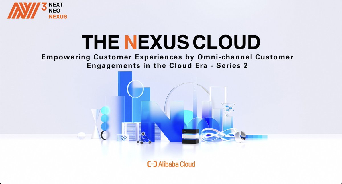 alibaba_cloud's tweet photo. Empower your business with #Omnichannel #CustomerExperiences in the cloud era! Watch our #CloudNexus webinar featuring insights from Jason Xu of #AlibabaCloud & Andy Shao of #Sobot, to get a glimpse into the future of #CustomerEngagement & the pivotal role of #Cloud technology: https://t.co/ME6TUCNHca

#Meta #WhatsApp