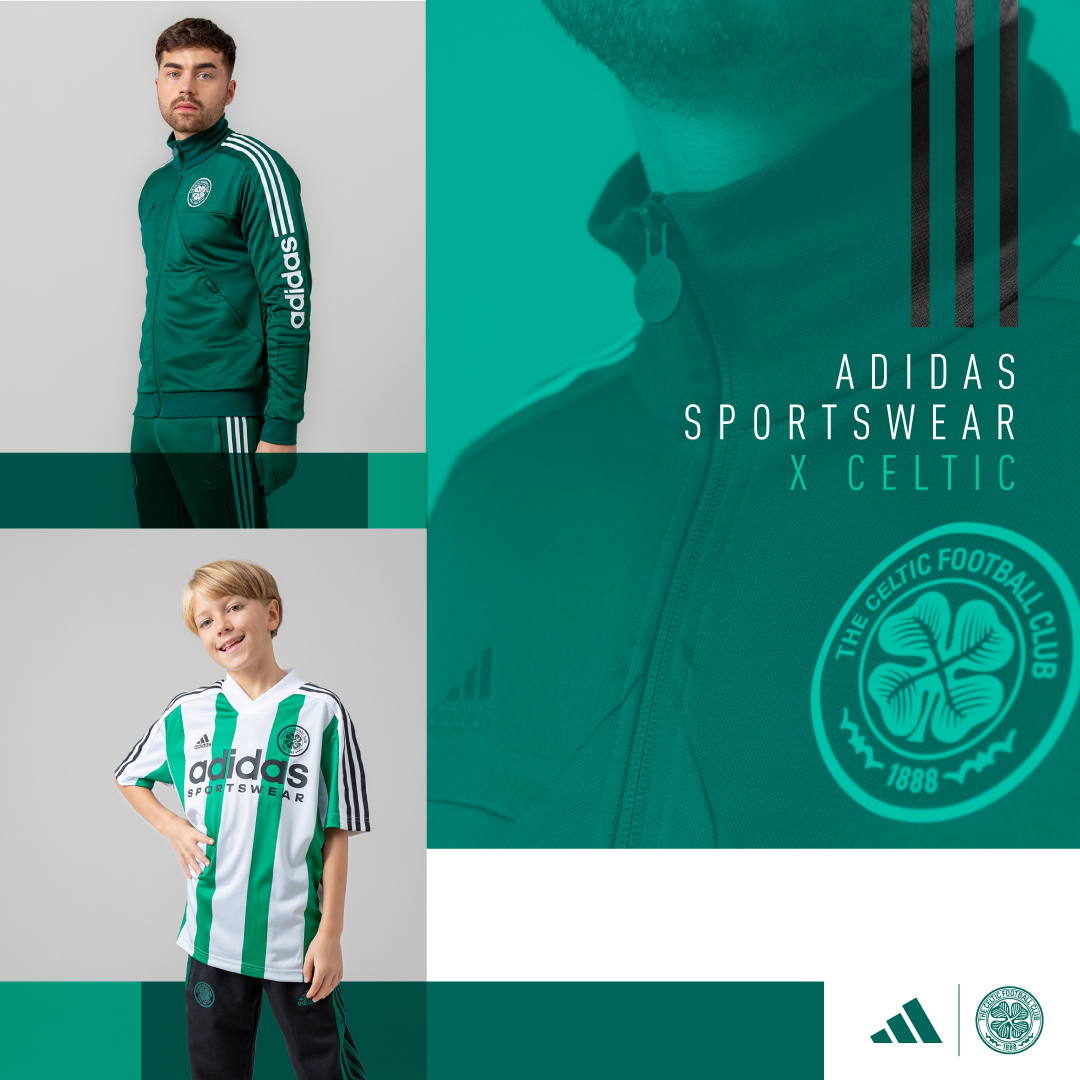 Price drop on adidas Sportswear x Celtic 🤑 Our Winter Sale includes big deals on our adidas Sportswear range 🍀😎 Look great in the new year 🔗 tinyurl.com/yc5n4hyx
