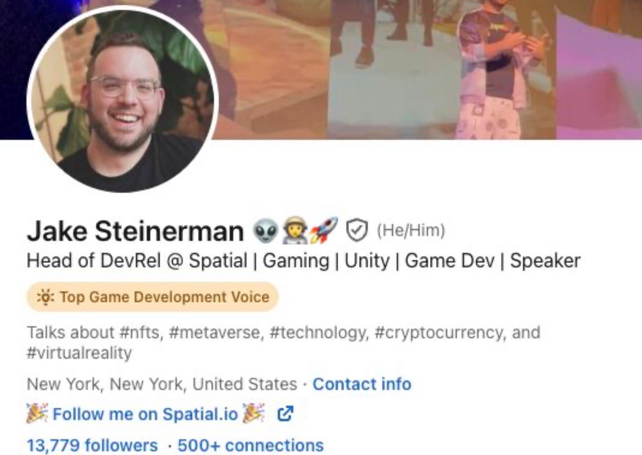 Jake Steinerman on X: "Thrilled to have been named a "Top Game ...