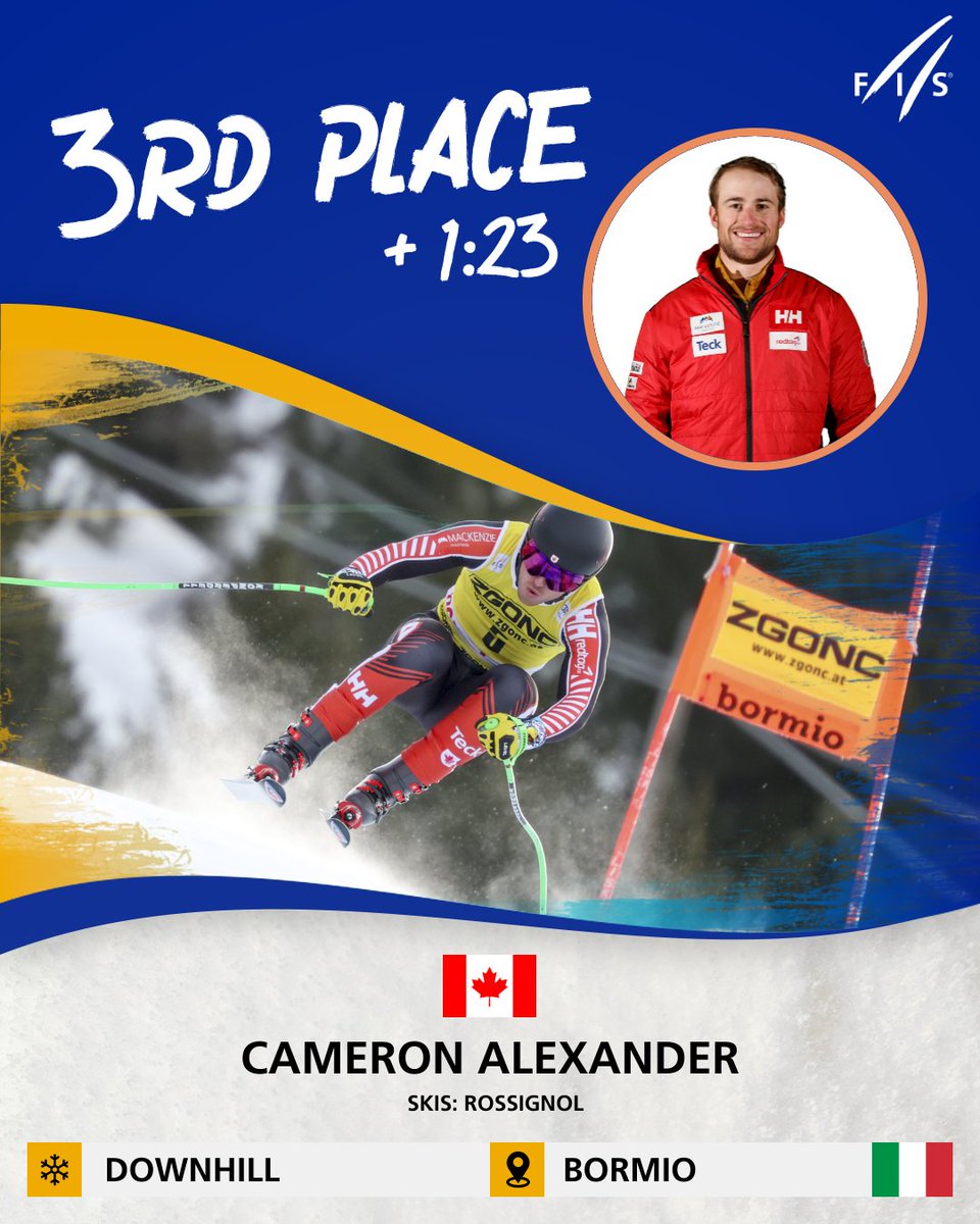Cyprien Sarrazin wins his first World Cup Downhill on the legendary #Stelvio in Bormio! An outstanding achievement, a race to remember on one of the most challenging slopes! 🎿🥇
🥈@marcoodermatt
🥉<a href="/_camalexander/">CAMMY</a>

#fisalpine #ski #wintersport
