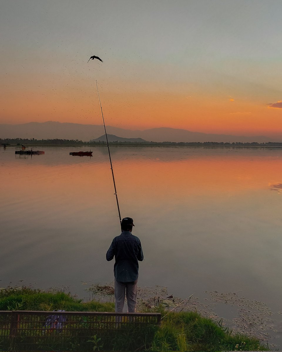 'Sunset Supremacy' Shot by @faizankhurshids #withgalaxy #faizankhurshids #MadeWithLightroom #natgeoindia #TLPicks