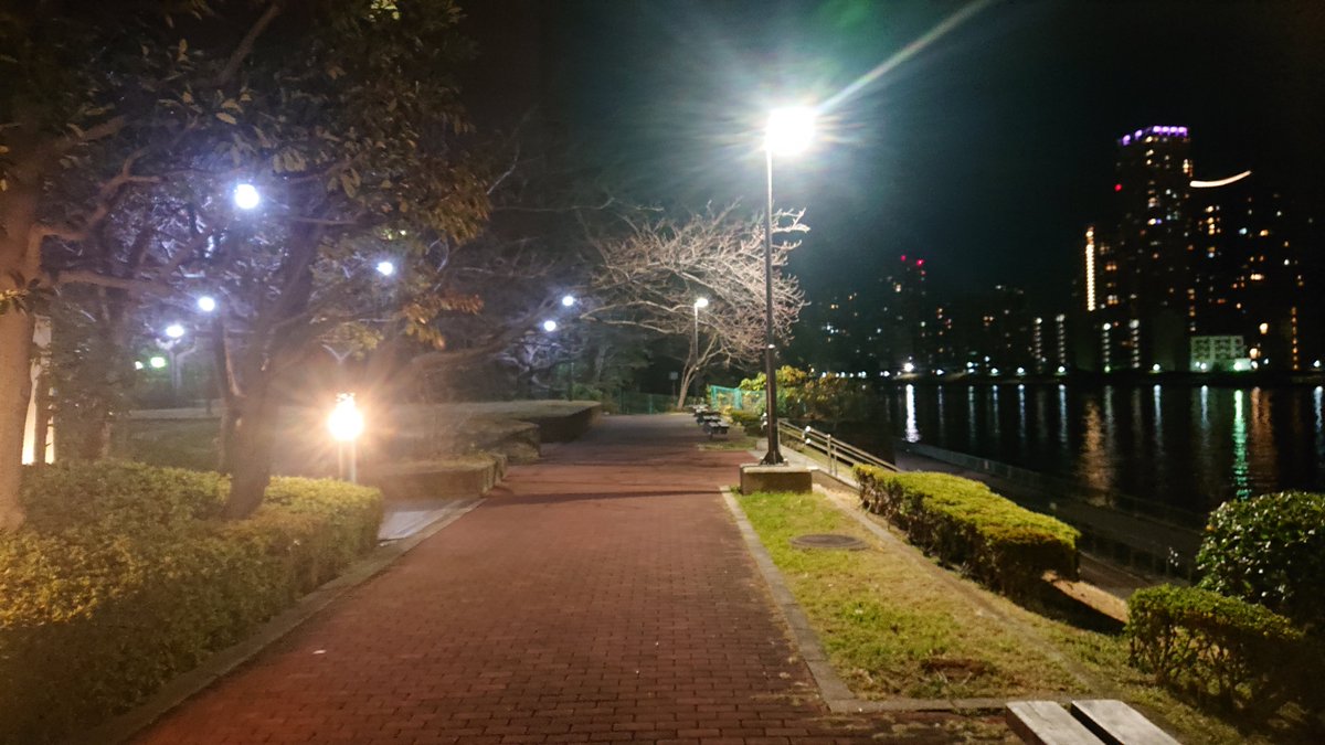 rikuno910's tweet photo. そういえば…寄り道したった🎸🐟
橋とか工事中だった…🚧🔩🔨⚠
この景色好きなんだよね~🌃✨
#工藤晴香 #MyProof https://t.co/SlXQlO3Sui