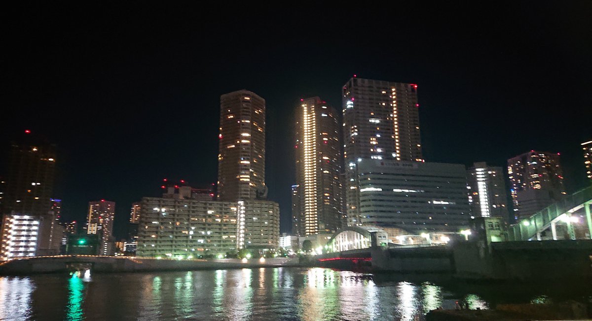 rikuno910's tweet photo. そういえば…寄り道したった🎸🐟
橋とか工事中だった…🚧🔩🔨⚠
この景色好きなんだよね~🌃✨
#工藤晴香 #MyProof https://t.co/SlXQlO3Sui