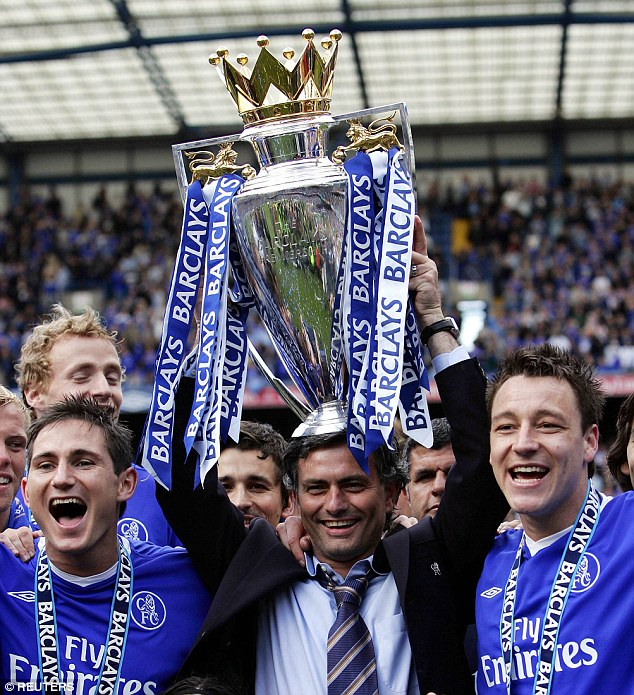 FootballTalkHQ's tweet photo. 🔵 Run it back to Jose Mourinho's first season at Chelsea:

🏟️Games: 38
✅ Won: 29
🤝 Draw: 8
❌ Lost: 1
📈 Points: 95
🥇 Most clean sheets in the league: 25
🥇Least goals conceded in the league: 15

🏅Mourinho also became the youngest manager to win the league 🏆 https://t.co/QcpboMGfxQ