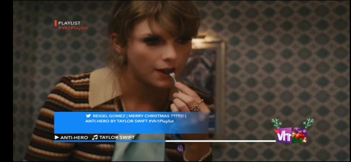 SeleQueens's tweet photo. Thank you so much @Vh1India for playing my favourite requested song Anti-Hero by @taylorswift13 on #Vh1Playlist . Thank you soo much again yayyy 😭🤩🤩🤩🤩💜💜. I'm soo freaking happy yayy 🫶🫶🫶🫶🤩😭💜 https://t.co/JQa33Ex5Ex