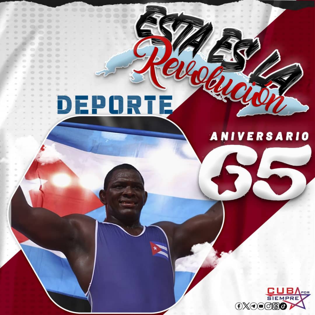 With the spirit of its champions, #Cuba celebrates the 65 years of its Revolution. #CubaEsLaRevolución