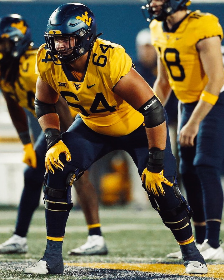 West Virginia LT Wyatt Milum Vs North Carolina: 💪 31 Pass Block Snaps 💪 Zero Pressures Allowed 💪 85.4 Pass Block Grade