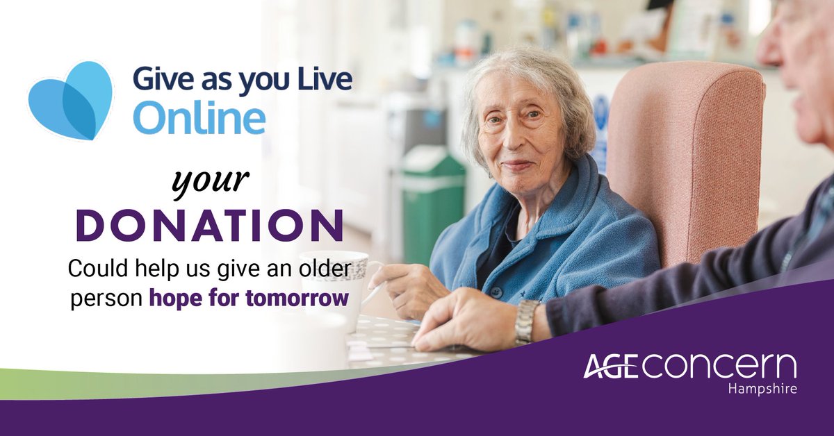 Looking to grab some sale bargains?

Shop and donate... generate free donations for us when you shop at 6000+ top retailers, find out how you can support us through Give as you Live:
 
giveasyoulive.com/join/ageconcer… 
 
#GiveAsYouLive 
#JanuarySale 
#FreeDonations
