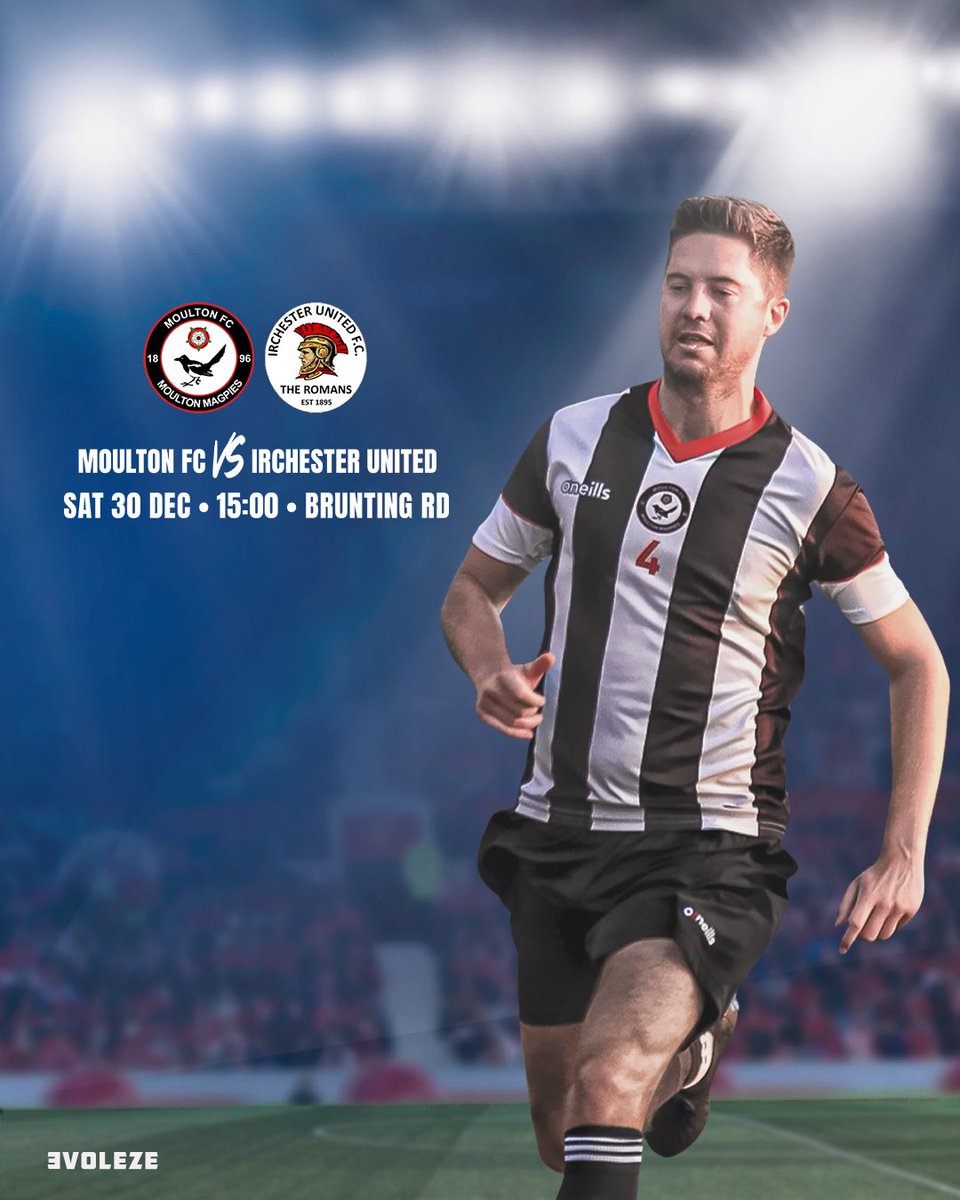 Moulton Football Club (@fc_moulton) on Twitter photo The boys return home to league action on Saturday to look to maintain our unbeaten run of 12 games against <a href="/IrchUtdFC/">Irchester Utd FC</a> after 2 wins at Chenecks.Full squad all available - come down & see the lads in action.
📆 Sat 30th Dec
⏰ 3pm KO
🏆 League
🏟️ NN3 7QF
🆚 <a href="/IrchUtdFC/">Irchester Utd FC</a> The boys return home to league action on Saturday to look to maintain our unbeaten run of 12 games against <a href="/IrchUtdFC/">Irchester Utd FC</a> after 2 wins at Chenecks.Full squad all available - come down & see the lads in action.
📆 Sat 30th Dec
⏰ 3pm KO
🏆 League
🏟️ NN3 7QF
🆚 <a href="/IrchUtdFC/">Irchester Utd FC</a>