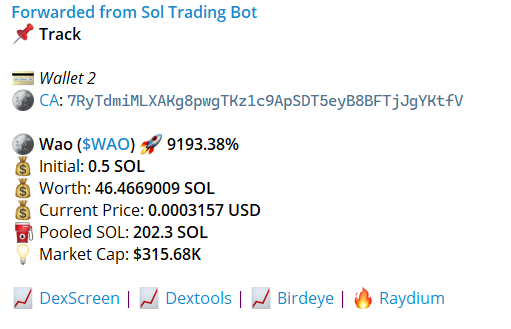 agency306's tweet photo. Sniper on Solana #SOL

Bot New Listing: https://t.co/I3Yvo4xB2p

Sniper Bot : https://t.co/XTNX3fFRZJ

*Check Contract   
* Check Owner  + LP Burn, Mint 
 * Buy BOT https://t.co/5MJhAcynHk