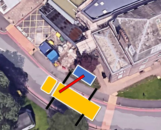 The road to A&amp;E from the main entrance of the Cumberland Infirmary will be CLOSED for up to 2 hours from 9.30am on Mon 8th Jan. Traffic will need to go up Infirmary street to access A&amp;E during this time. It is so that a generator can be delivered for the new heart centre.