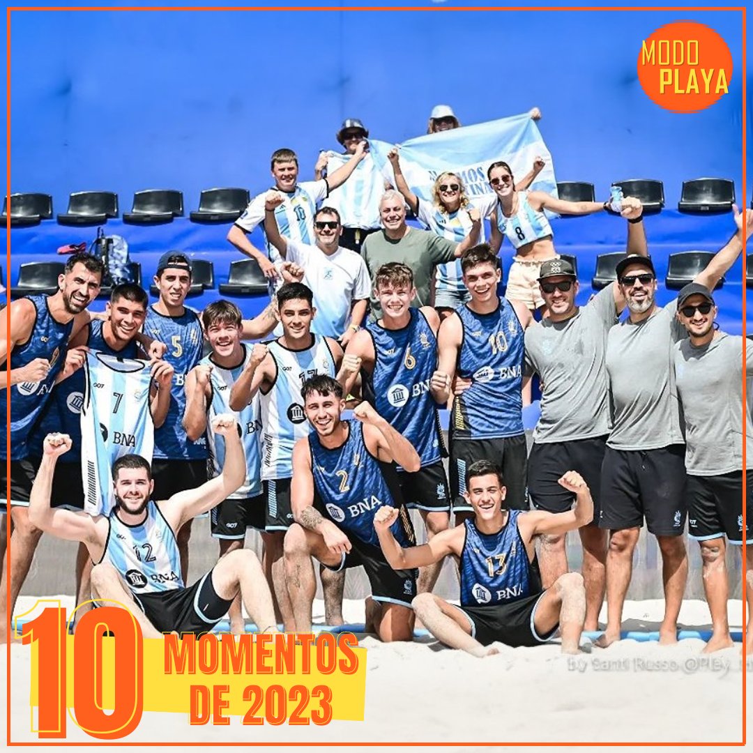 #10Momentosde2023 🏖️ - Las Selecciones Argentinas de beach handball debutaron en el Global Tour 🤾‍♂️ con sendas medallas de plata 🥈🥈 

También conquistaron el 4 Naciones 🥇🥇 y fueron subcampeones en Santa Marta 2023 🥈🥈, donde los varones derrotaron por primera vez a Brasil 🇧🇷