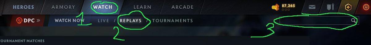 coach_dota's tweet photo. @Mahasiswagaje This is how you can watch replays in Dota 2: https://t.co/TwN8ZYOUtI