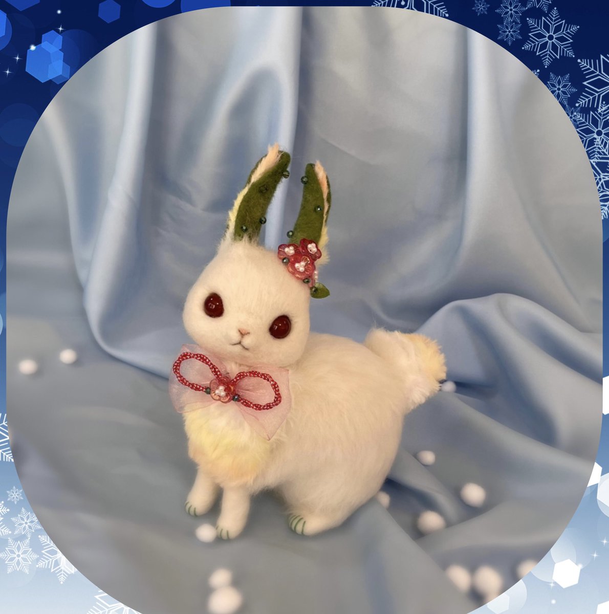 Agreableaguagu's tweet photo. 雪灯りさんもお迎え頂けました🐇❄️ご支援して下さった方々ありがとうございました☺️

❄️🐇お客様へ🐇❄️
お迎え頂きありがとうございます☺️本日発送しております。BASEからお問い合わせ番号とメッセージを送っていますのでご確認頂けますと幸いです🍀 https://t.co/ZloLVqmAIh