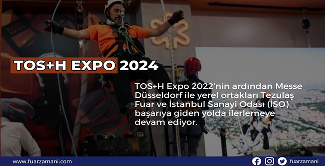 TOS+H Expo, 2 – 4 Mayıs 2024 tarihleri arasında kapılarını açmaya hazırlanıyor.

fuarzamani.com/tos-h-expo-2-4…