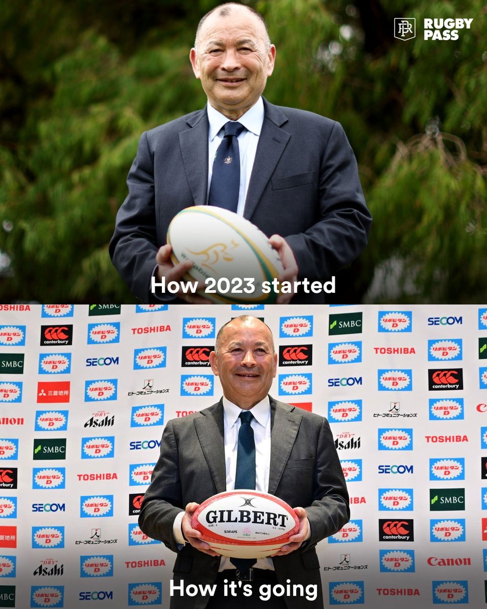Only Eddie Jones can pull such in a Rugby World Cup year.

#Rugby #GoWithTheBrave #JapanRugby #SinBinRugby