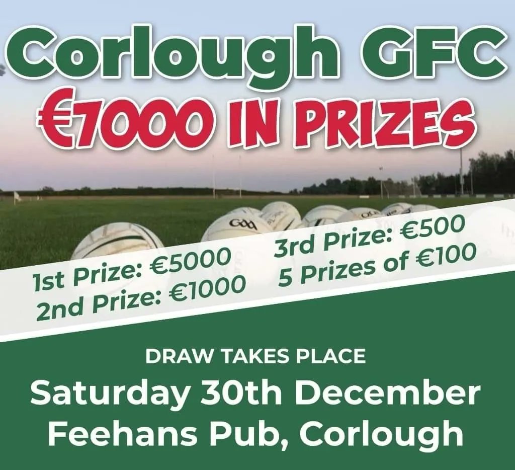 CorloughGFC's tweet photo. Just over 48 Hours before our Annual Fundraiser takes place! ⏳⏳
Get your tickets here https://t.co/fhKz0Yhlhb https://t.co/8oHUcLqoLZ
