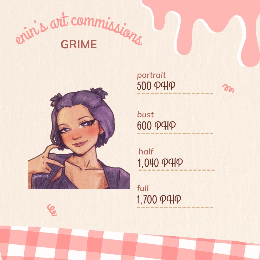 eenin9's tweet photo. ❤️🎀 ART COMMISSIONS OPEN 🎀❤️

hello, i'm enin and i'm open for art commissions! i offer FOUR different styles to choose from! if you're interested, please send me a message through my socials and i would gladly draw for you! 🩷 
💌 IG/TWT: eenin9
💌 email: eenin09art@gmail.com https://t.co/NrajVkw1e6
