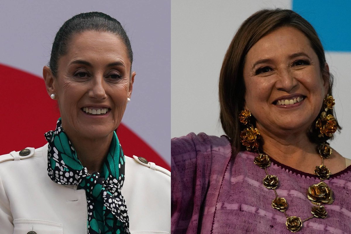 Última encuesta del año con comentarios...

Si hoy fuera la elección presidencial, ¿por quién votarías?

A) Claudia Sheinbaum
#ClaudiaPresidenta2024

B) Xóchitl Gálvez
#XóchitlPresidente2024

¿Cuál de ellas te gusta para Presidenta de México? 🤔