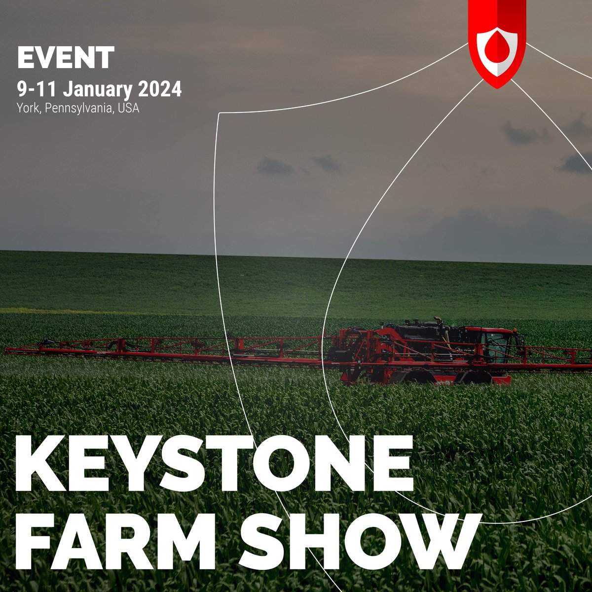 Agrifac's tweet photo. โจ๐พ Agrifac continues its journey across the US, bringing the latest innovations to York, Pennsylvania, at the Keystone Farm Show from January 9th to 11th. Hall 10, Stand 1222
#agrifac #agriculture #future #farming #innovative #technology #cropprotection #keystonefarmshow https://t.co/1HR1Z0j3W6