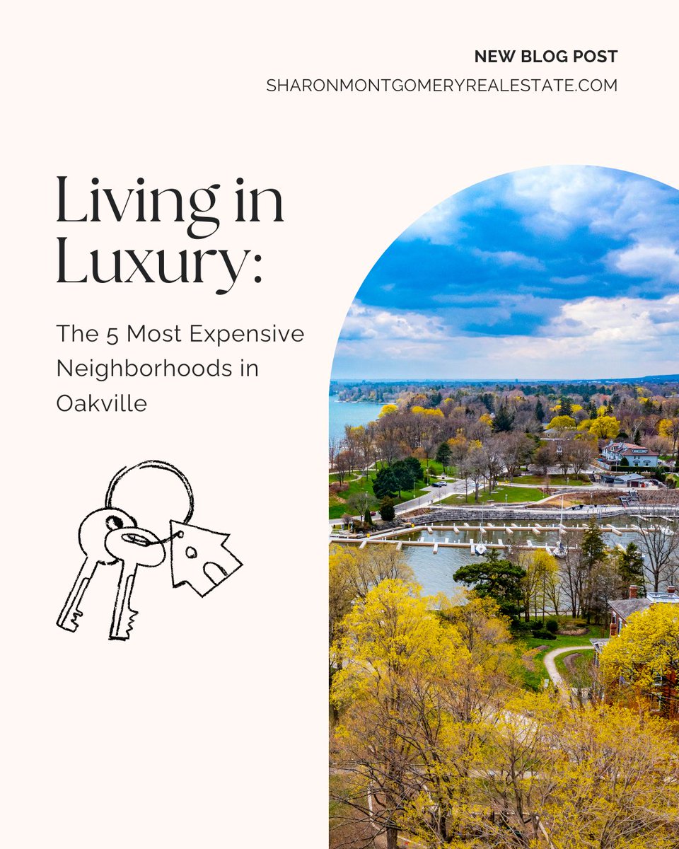 Dive into the lap of luxury with a sneak peek into Oakville's most exclusive neighbourhoods. From Joshua Creek's modern elegance to Old Oakville's historic charm, these coveted locales define opulence.

sharonmontgomeryrealestate.com/blog