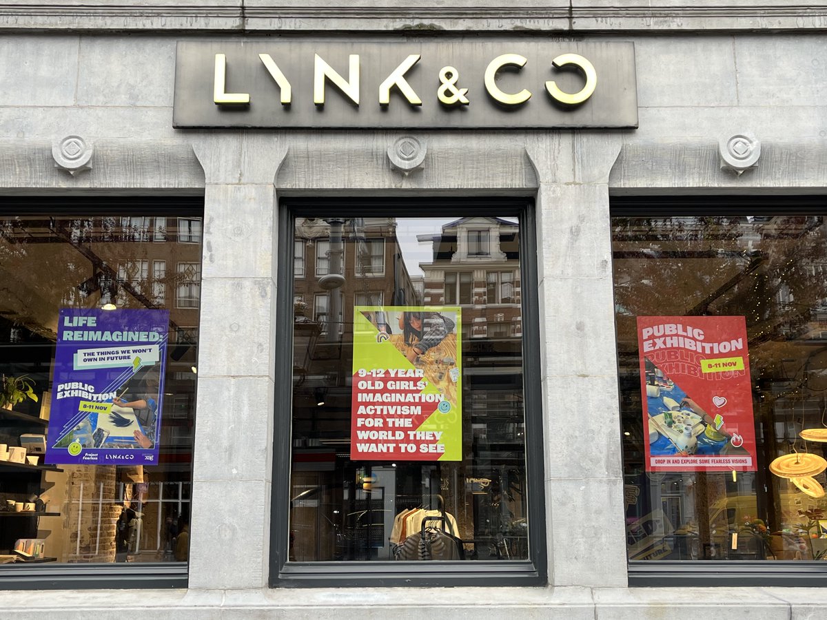 studioxag's tweet image. Earlier this year, we had the pleasure of working with @BuildMakeBe and @LynkCoGlobal, supporting a programme in Amsterdam that nurtured the minds and creativity of young #ARTivists. 

Looking back at the final exhibition, discover the outcome here:  eu1.hubs.ly/H06Mdrt0