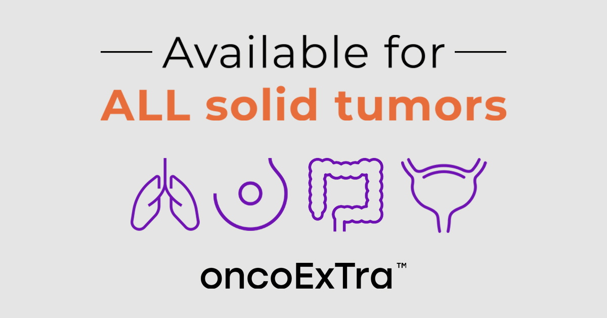 ExactSciencesPO's tweet photo. Expose the many variants of advanced-stage #cancer. The #OncoExTra test is available for ALL solid tumors, including #lungcancer, #breastcancer, #coloncancer, and #bladdercancer. 

#PrecisionOncology https://t.co/JJ1qF88ooz