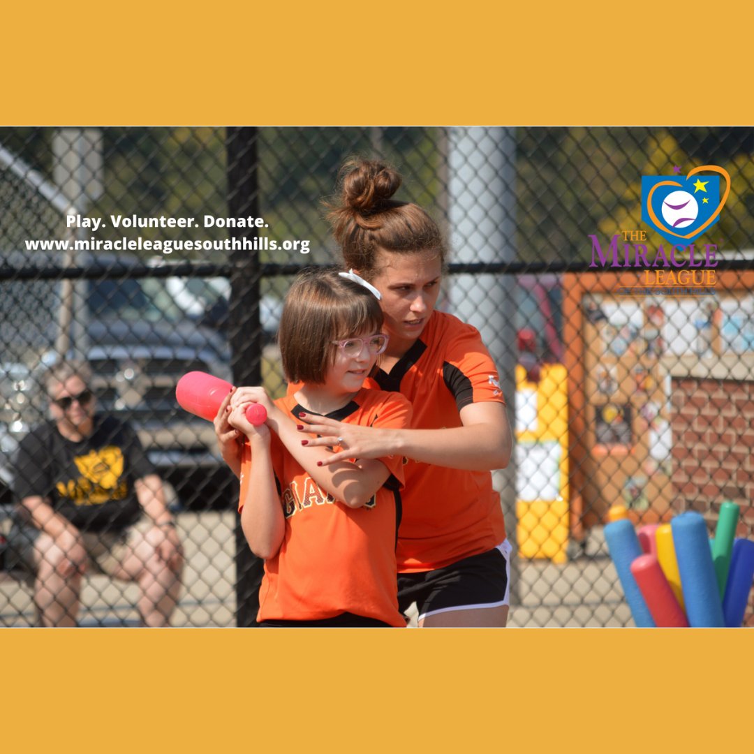 'Start where you are. Use what you have. Do what you can.' - Arthur Ashe Make it your new year's resolution to volunteer with us! miracleleaguesouthhills.org