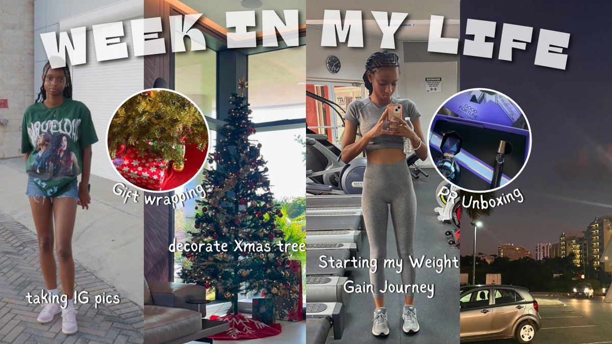 Weekly Vlog all about creating new &amp; healthy habits before 2024 😝✨

youtu.be/MtHX0q-TKTw?si…