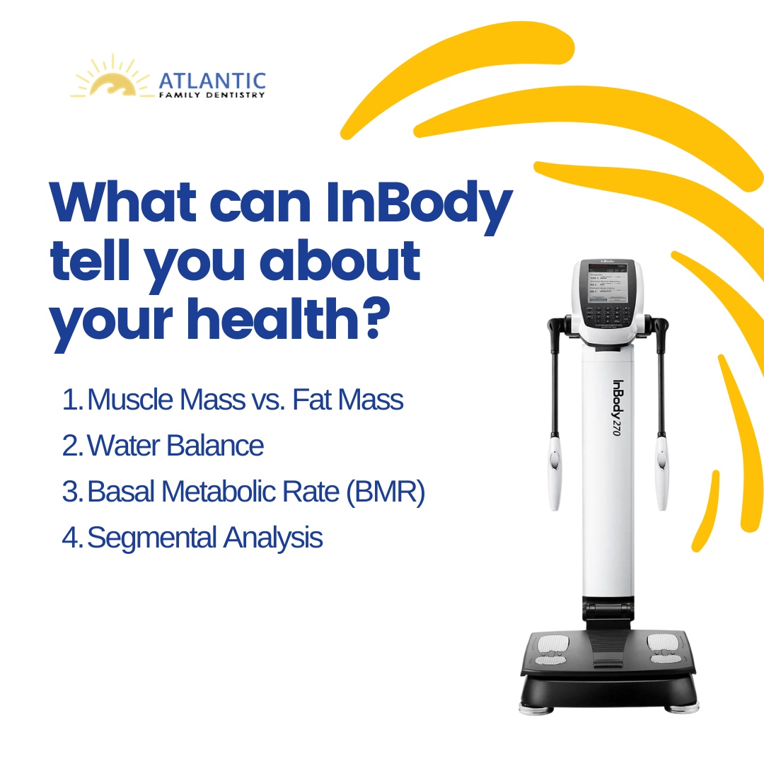 Atlantic_Fam's tweet photo. An InBody analysis can be valuable for understanding overall health and fitness. Check it out today!
 
You can visit us for an analysis without having an appointment.

#atlanticfamilydentistry #familydentist #cosmeticdentist #dentist #dentist #follow #instafollow #teeth  #smil... https://t.co/9DrfRKFWGx