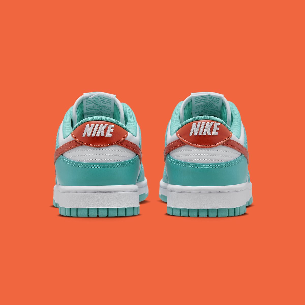 houseofheat's tweet photo. Nike Dunk Low “Miami Dolphins” 🐬

📆 SPRING 2024: https://t.co/RBR7FZVI5V https://t.co/BS2QbP9L7a