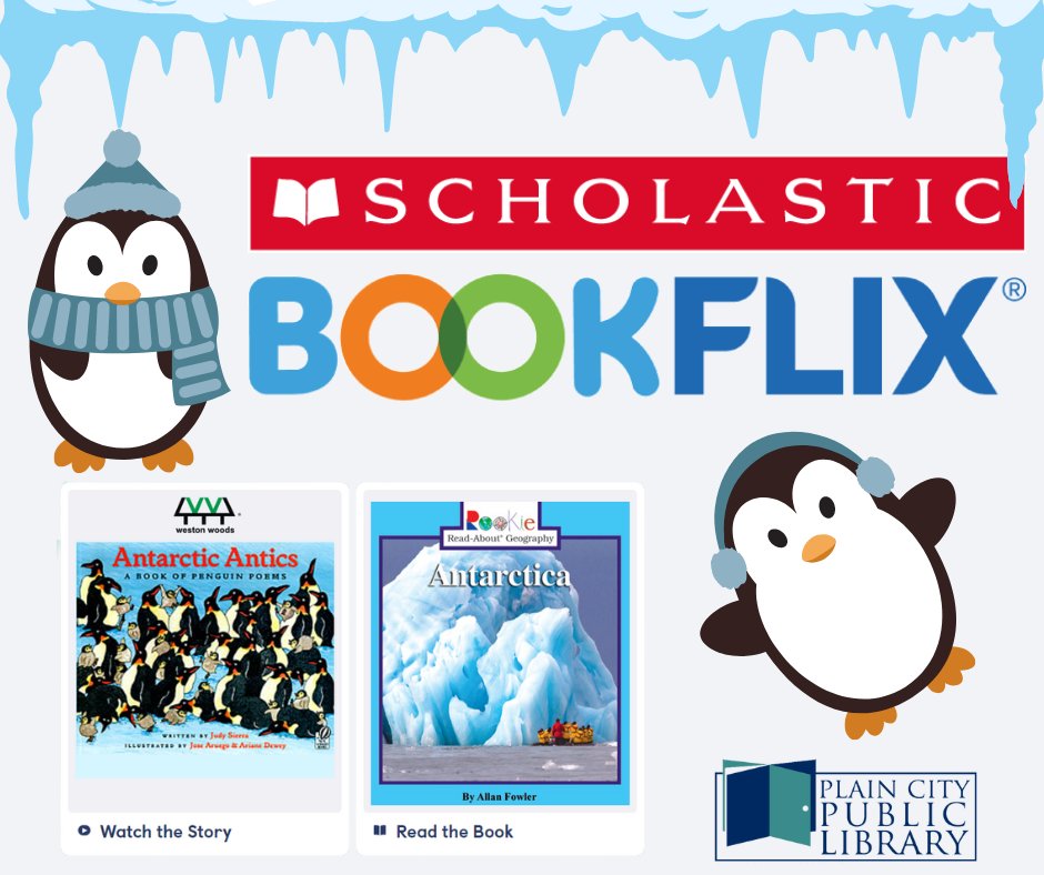 It's winter break! Alarm clocks are off and backpacks are empty. It really is the most wonderful time of the year! Keep your kids reading all break long with BookFlix - FREE with your library card. Grab your card and log on to watch stories and read books: ow.ly/VL5E50LfMN3