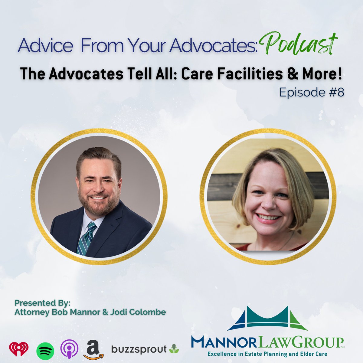 MannorLawGroup's tweet photo. In this Advice From Your Advocates Podcast replay, Attorney Bob Mannor meets with Jodi Colombe, Sales Manager at Brookdale Grand Blanc Assisted Living and Memory Care, to tackle crucial elder care questions.

🔗Watch on YouTube: https://t.co/lxtkwmuXiX https://t.co/zaTu9aZhk5
