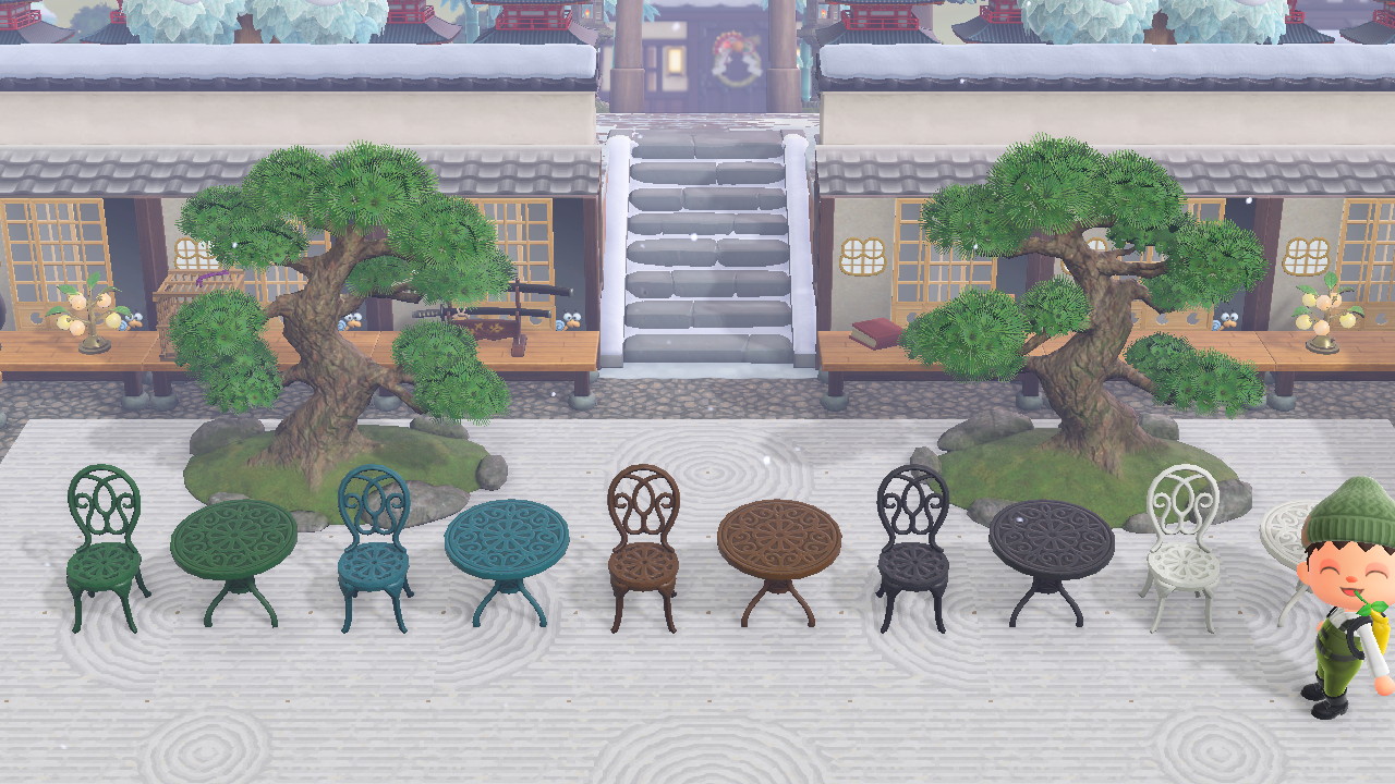 markwars on X DIY items for the day are from the almost forgot about those series Iron Garden Chair and Table. 5 colors to choose from. Are any of these still on