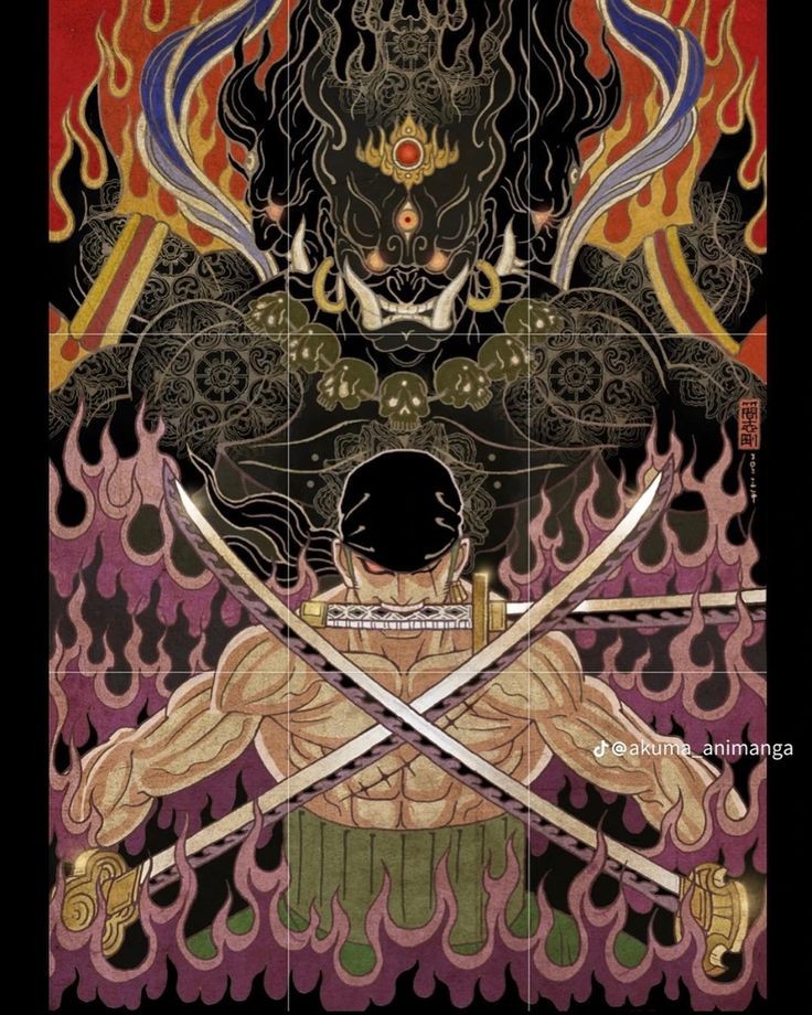 Onepiece in Old Japanese folk tale style

[Thread 🧵]