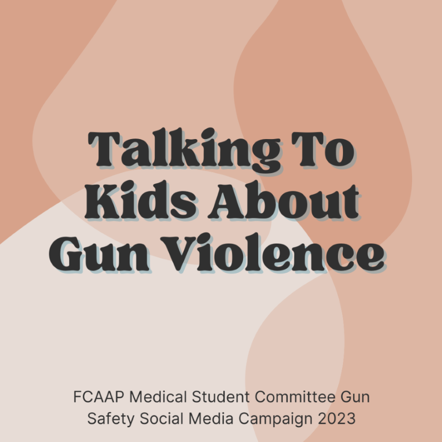 FloridaAAP's tweet photo. Swipe for important tips on how you can approach conversations about gun violence with your children after increased news coverage or mass shootings. #LocksforLives #EndGunViolence #AAPAdvocacy https://t.co/l5pN1VQZpU