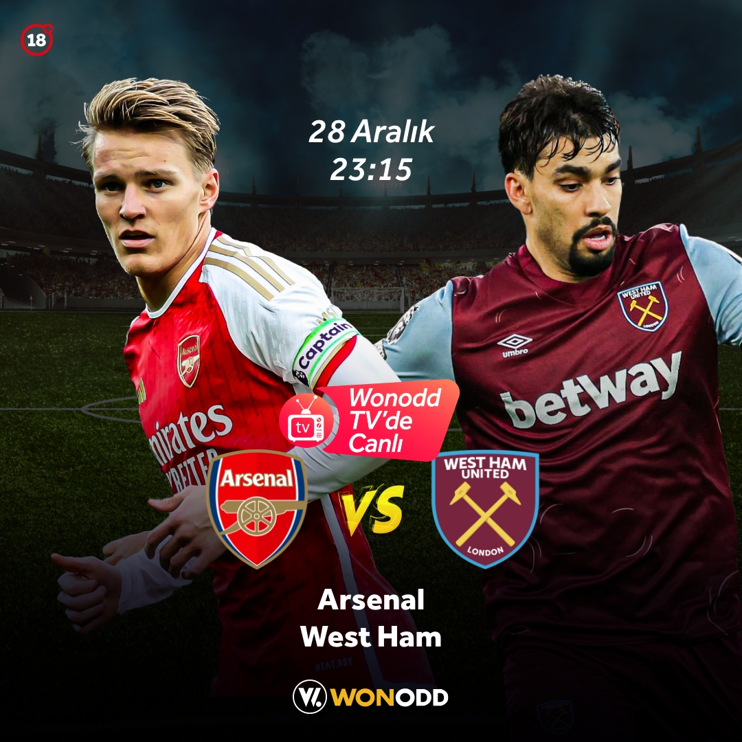 Günün maç keyfini Wonodd ile yaşa! Yüksek oranla kazanmanın keyfini sür!

Arsenal 🆚 West Ham United

Güncel Giriş 🎯 bit.ly/wonoddguncelgi…
Telegram🎯 t.me/wonodd_resmi1

#wonodd #bahis #spor #iddaa #futbol #canliizle #premierlig #arsenal #WHU