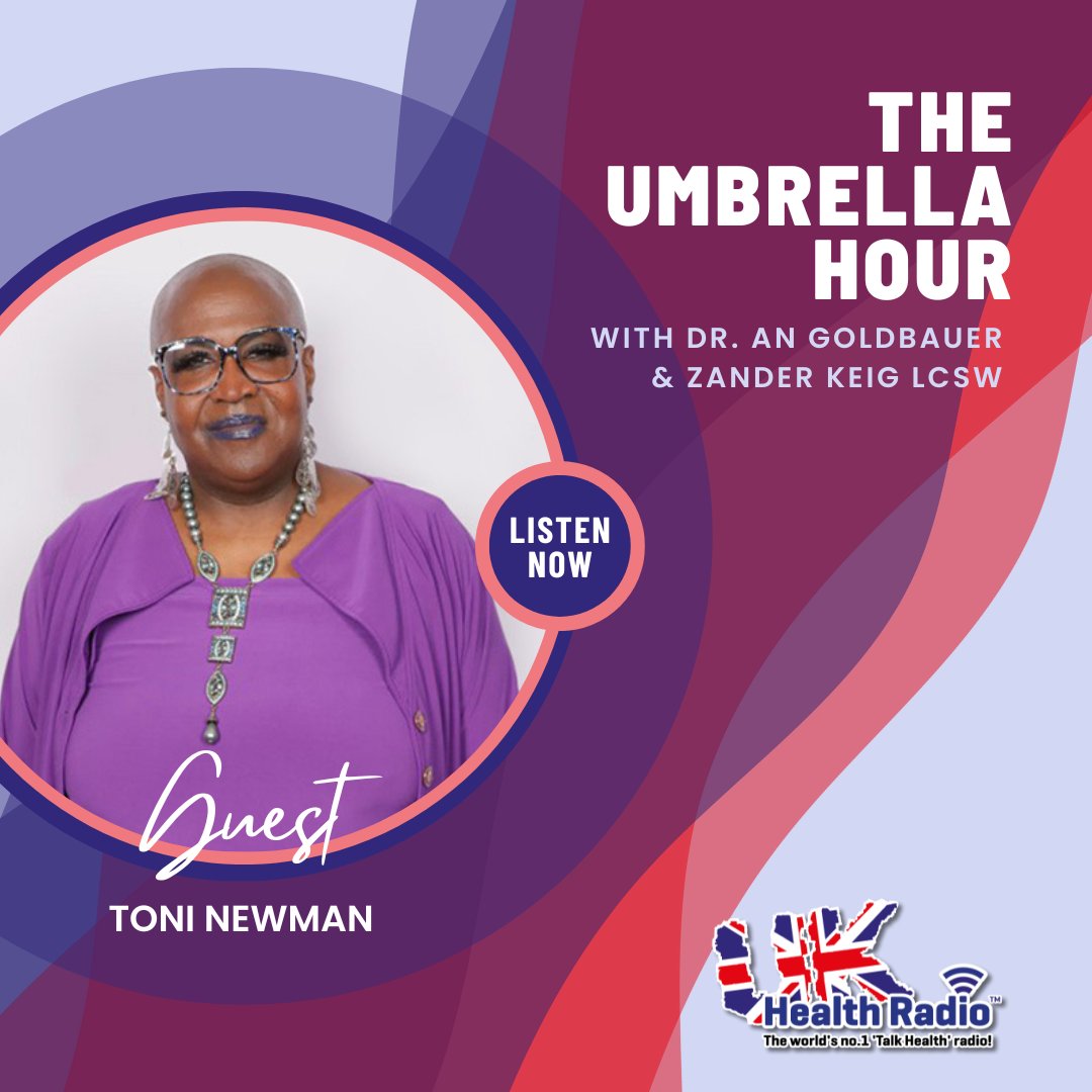 ukhealthradio's tweet image. The @UmbrellaHour with Dr. An Goldbauer &amp;amp; Zander Keig on @ukhealthradio - @tonidnewman Director of the Coalition for Justice &amp;amp; Equality Across Movements and best-selling author, of her book I Rise - The Transformation of Toni Newman.

👉🎧 bit.ly/47gkzOp #TransCanWork