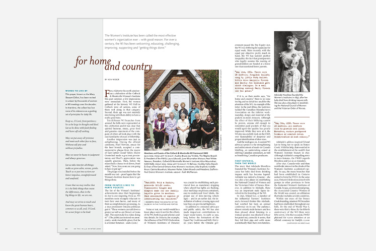 We’ve been celebrating In The Hills’ 30th anniversary by looking back at some of our themes over the past three decades.

For this last entry, we’ve chosen stories that exemplify neighbourly compassion.

Dive in online: inthehills.ca/2023/11/in-ret…