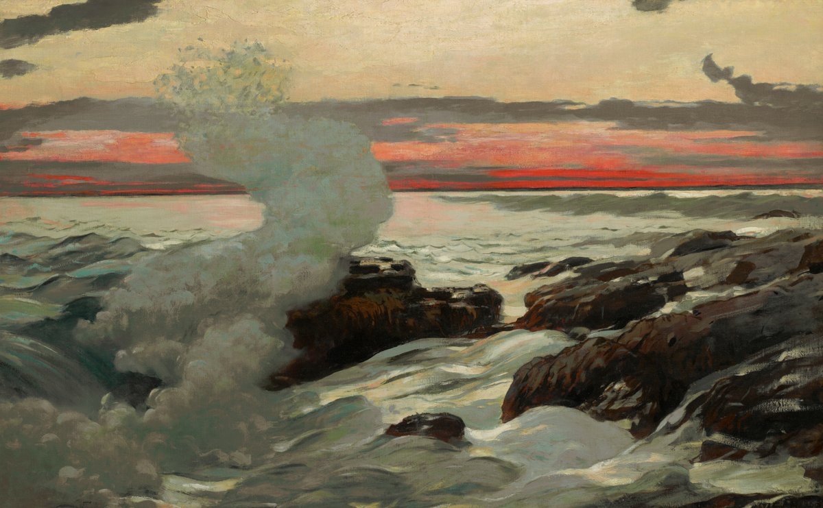 “The picture is painted fifteen minutes after sunset—not one minute before” – Winslow Homer on Prout’s Neck