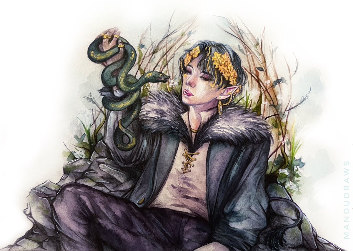 𝙷𝚎 𝚠𝚒𝚕𝚕 𝚋𝚎 𝚝𝚑𝚎 𝚍𝚎𝚜𝚝𝚛𝚞𝚌𝚝𝚒𝚘𝚗 𝚘𝚏 𝚝𝚑𝚎 𝚌𝚛𝚘𝚠𝚗  𝚊𝚗𝚍 𝚝𝚑𝚎 𝚛𝚞𝚒𝚗𝚊𝚝𝚒𝚘𝚗 𝚘𝚏 𝚝𝚑𝚎 𝚝𝚑𝚛𝚘𝚗𝚎“ 🐍 - Kihyun as Cardan  Greenbriar #Kihyun #기현 #MONSTAX #몬스타엑스 #MONSTAXfanart #TheFolkOfTheAir