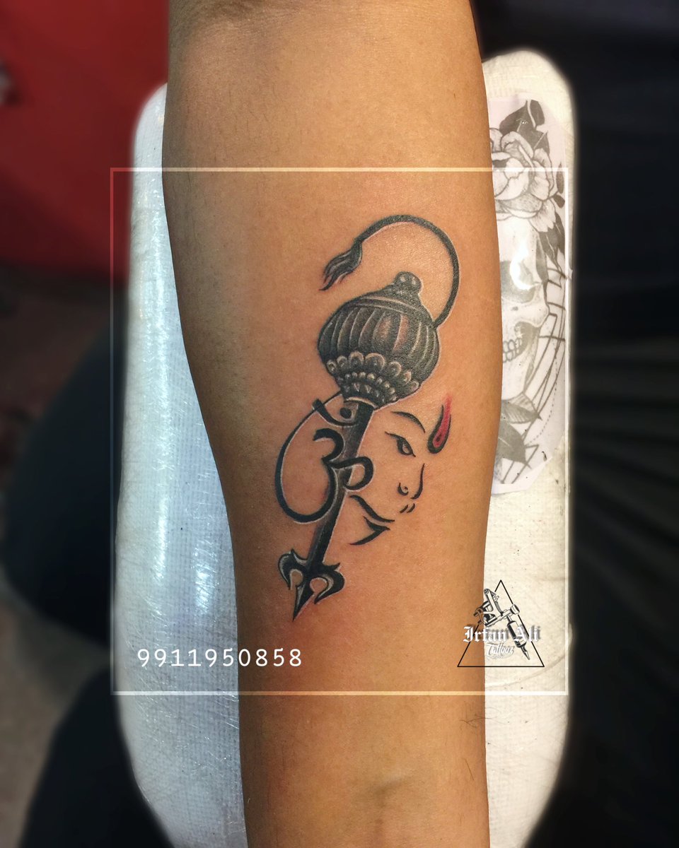 Lord Krishna Realistic Tattoo - Ace Tattooz