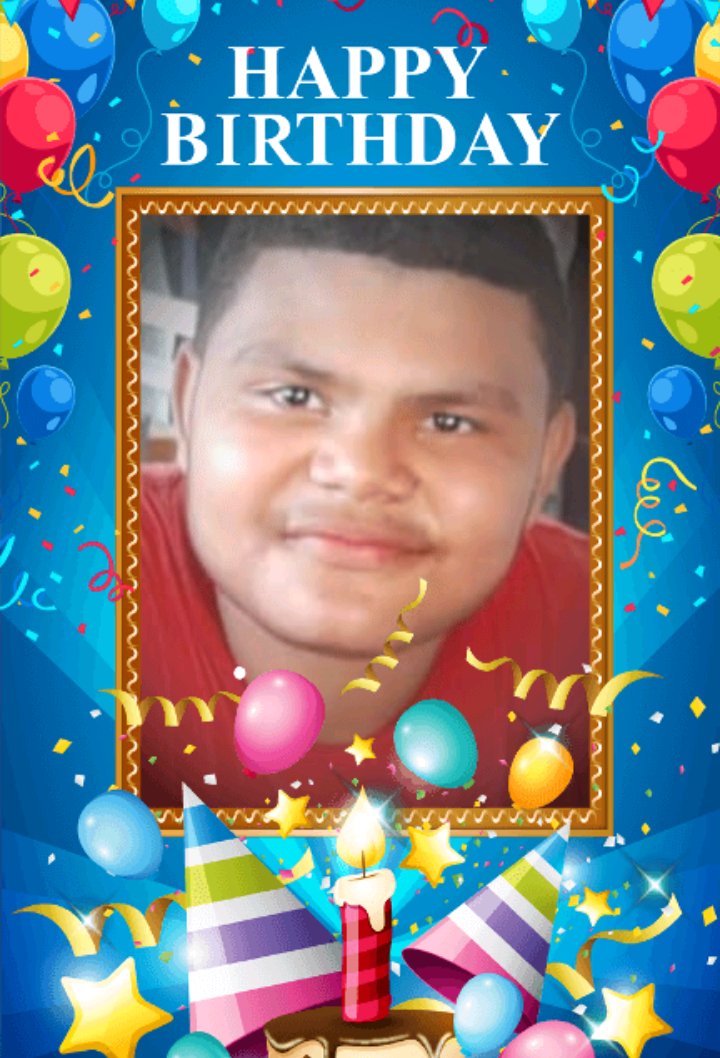 Feliz cumpleaños hijo mío  q Dios llene de mucha bendiciones y de vida ..  amoo mi gondito bello