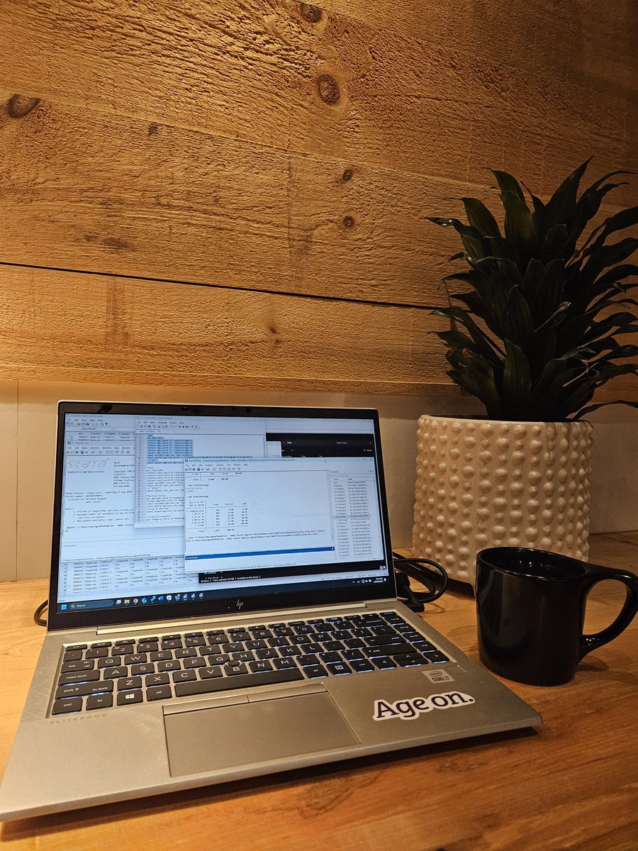 elevatingEBP's tweet photo. I'm excited to spend the day at @vividcoffee cleaning my @NHATS_NSOC data for my next project:)
#academia #geriPT #PA #frailty https://t.co/7CjJDehr3M