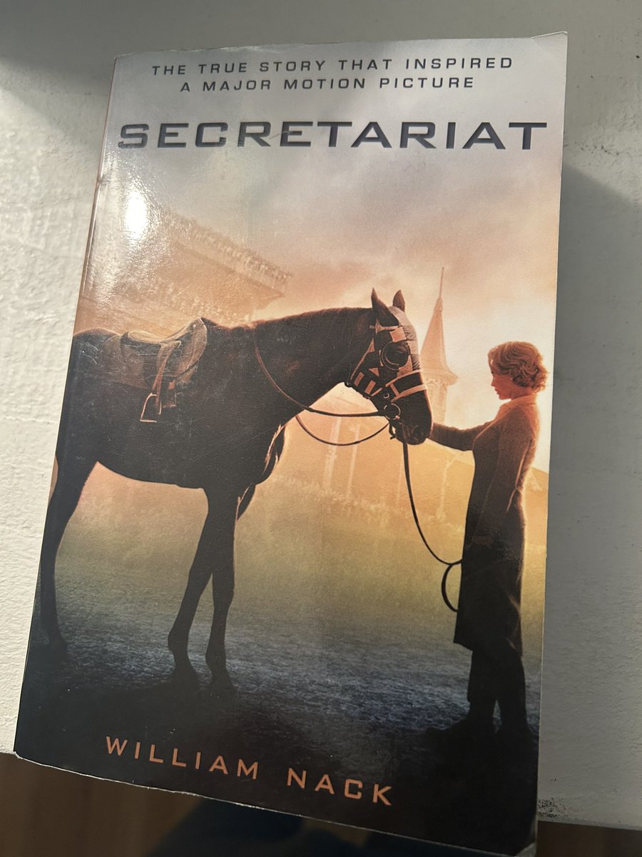 @GaryRose4UTVols @SECRETARIATofcl @BuffaloTrace Just re-finished Nack’s iconic book, “Secretariat.” His unique “play by play” of the three races from the horse and jockey’s perspective is thrilling - I get nervous reading them and I know the outcome! #GOAT