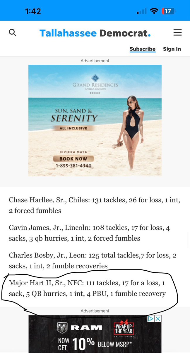 blessed to be 1st team all big bend! <a href="/NFC_Football/">NFC_Football</a> <a href="/HillBrent/">Brent Hill</a> <a href="/CoachTHunter1/">Terrence Hunter</a> <a href="/MrTNT21/">CoachTNorton</a> <a href="/bigbendpreps/">Big Bend Preps</a>